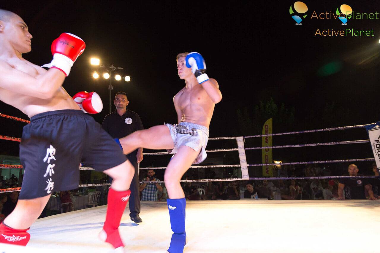 Kickboxing gathering in Cyprus